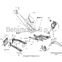 VERKLEIDUNG/SITZBANK/TANK