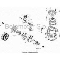KURBELWELLE/KOLBEN/AUSGLEICHSWELLE