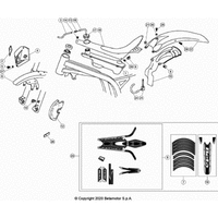 VERKLEIDUNG/SITZBANK/TANK/DEKOR