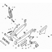 HINTERRADSCHWINGE/STOSSDAEMPFER