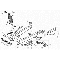 HINTERRADSCHWINGE/STOSSDAEMPFER