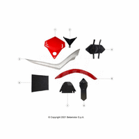 VERKLEIDUNG/SITZBANK/TANK