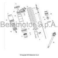 HINTERRADSCHWINGE / STOSSDAEMPFER