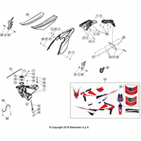 VERKLEIDUNG / SITZBANK / TANK / DEKOR