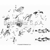 VERKLEIDUNG / TANK / SITZBANK / DEKOR