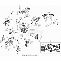 VERKLEIDUNG / TANK / SITZBANK / DEKOR