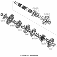 GETRIEBE - ABTRIEBSWELLE