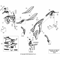 VERKLEIDUNG / TANK / SITZBANK / DEKOR