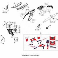 VERKLEIDUNG/SITZBANK/TANK