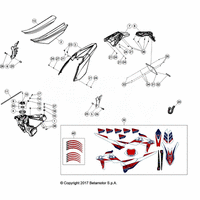 VERKLEIDUNG/SITZBANK/TANK