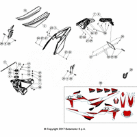 VERKLEIDUNG/SITZBANK/TANK