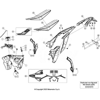 VERKLEIDUNG / SITZBANK / TANK / DEKOR
