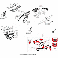 VERKLEIDUNG/SITZBANK/TANK