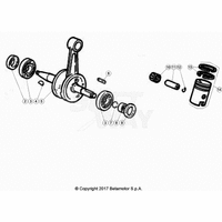 KURBELWELLE/KOLBEN/AUSGLEICHSWELLE