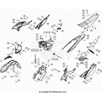 VERKLEIDUNG/SITZBANK/TANK