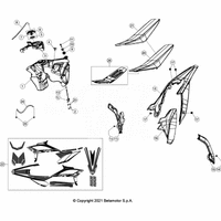 VERKLEIDUNG/SITZBANK/TANK