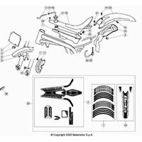 VERKLEIDUNG/SITZBANK/TANK/DEKOR