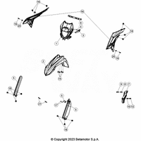 VERKLEIDUNG / TANK / SITZBANK / DEKOR