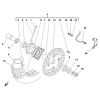 VORDERRAD AB RAHMENNUMMER ZD3BE0013B0200848