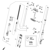 VORDERRADGABEL RAHMENNUMMER ZD3C20000B0000001-ZD3C20000B0000093