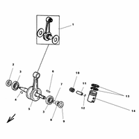 KURBELWELLE / KOLBEN
