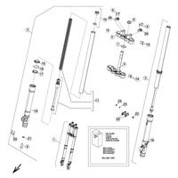 VORDERRADGABEL RAHMENNUMMER ZD3C20002B0400186-ZD3C20002B0400220