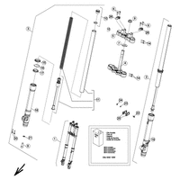 VORDERRADGABEL RAHMENNUMMER ZD3C20002B0300001-ZD3C20002B0300084