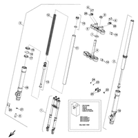 VORDERRADGABEL RAHMENNUMMER ZD3C20002B0300085 -