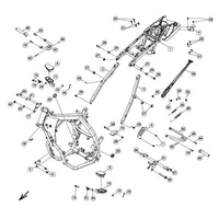 RAHMENZUBEHOER RAHMEN-NR.ZD3E40000E0100277-ZD3E40000E0100365 UND ZD3E40000E0100388-ZD3E40000E0100401