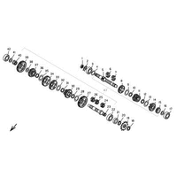 GETRIEBE BIS MOTOR-NUMMER 0904624