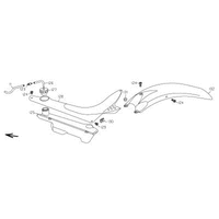 KRAFTSTOFFTANK / SITZBANK / KOTFLUEGEL HINTEN