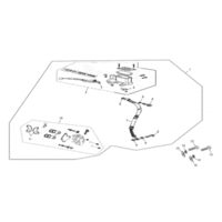 HAUPTBREMSZYLINDER HINTEN / BREMSSATTEL