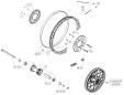 Hinterrad - RR 50 ENDURO - 2021 - Beta