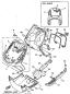 Beinverkleidung - CR50Z - 1996 - Yamaha
