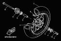 Vorderrad - BW'S 50 NEXT GENERATION - CW50RS - 2000 - Yamaha