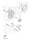 Hinterrad - SLIDER NAKED - EW50N - 2013 - Yamaha