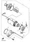 Starting Motor - FJ1200 - 1990 - Yamaha