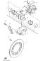 Hinterrad Bremssattel - FJ1200 - 1991 - Yamaha
