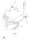 Scheinwerfer - FJR1300A - FJR1300-A - 2016 - Yamaha
