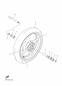Vorderrad - FAZER 8 - FZ8-S - 2012 - Yamaha