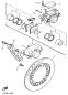 Hinterrad Bremssattel - FZR600R - 1995 - Yamaha