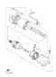 Anlasser - FAZER - FZS1000 - 2001 - Yamaha