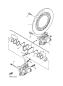 Hinterrad Bremssattel - FAZER 600 - FZS600 - 1999 - Yamaha