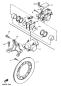 Hinterrad Bremssattel - GTS1000 - 1994 - Yamaha
