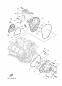 Kurbelgehausedeckel 1 - MT-09 STREET RALLY ABS - MT09A - 2015 - Yamaha