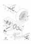 Hinterrad - MT-07 - MTN690 - 2023 - Yamaha