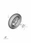 Hinterrad - TRICITY 300 - MWD300 - 2024 - Yamaha