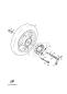 Hinterrad - CYGNUS - NXC125 - 2009 - Yamaha