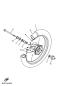 Vorderrad - SR125 - 1999 - Yamaha