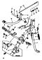 Staender & Fussraste - TY50 - 1977 - Yamaha